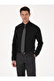 Black Slim Fit 100% Cotton Non Iron Easy Ironing Classic Shirt 50314613-Vr046