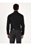 Black Slim Fit 100% Cotton Non Iron Easy Ironing Classic Shirt 50314613-Vr046 - 5