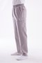 Men's Luxury Dark Gray Relaxed Fit Elastic Waist Linen Hajj and Umrah Clothing Trousers - 3