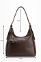 Maraw Model Women's Shoulder Bag with Bitter Brown Charm Gift - 2
