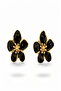Women's Earrings 2 cm Enamel Small Flower Earrings