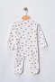 Baby Girl 2-Piece 100% Cotton Footed Romper Set - 5
