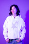 Shining Star Stone Print Oversize Unisex Premium White Hoodie - 7