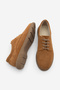 Women's Genuine Leather Oxford Shoes Lace-up Casual Shoes Allen Suede - 8