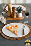 2-Piece 32 cm Porcelain Lean Pizza Plate - 4