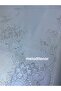 Meiwa Thick Leather-Look Luxury Embroidered Lace Pearlescent Easy to Wipe Clean Pvc Oilcloth Tablecloth - 3