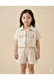 Lace Strap Shorts Shirt Set - 2,3,4,5 Year Old Girl