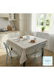 🆕   Tablecloth Pvc Lace Look Non-Slip Liquid-Proof Non-Hole Kitchen Mei̇wa Marseille White - 3