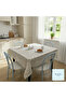 🆕   Tablecloth Pvc Lace Look Non-Slip Liquid-Proof Non-Hole Kitchen Mei̇wa Marseille White - 5