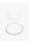 Stone Choker Necklace Set of 2 - X Sibil Çetinkaya - 3