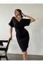 Diver Fabric Belted Dress (Color)