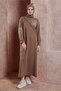 Work-Detailed Track Suit Dress 44708 - 2