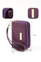 Mor Shk266 Faux Leather 9 Compartment Wallet with Zipper Closure, Card Holder and Coin Compartment - 5