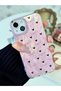 iPhone 15 - 14 - 13 Compatible Shine Bow Color Gradient Glossy Design Silicone Case - 3
