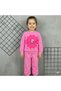 Double Flower Printed Girl's Set