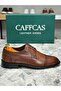 Genuine Leather Tan Color Handmade Classic Men's Shoes 2915-02-m - 2