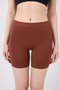 Pereto Model Stitch-Free Lightweight Shaping / Sculpting Non-Marking Women's Boxer Brown Color - 2