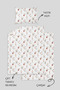 100% Cotton Poplin Baby Crib Bedding Set 80X120 cm - Cute Winter Tale - 4