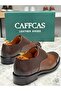 Genuine Leather Brown Handmade Classic Men's Shoes 10072-71 - 3