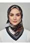 Ring Chain Patterned Soft Scarf Pattern 1 Color 10 - 3