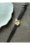 Retro Minimal Leather Cord Vintage Women's Wristwatch - 3