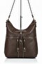 Soft Faux Leather Brown Women's Bag Suitable for Hand Shoulder and Back Use - 2