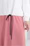 Text and Stone Printed Skirt Track Suit Set 43692 - 4