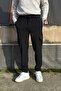Men's Trousers with Waist Tie, Cargo Pockets, Regular Fit, Polyviscon Fabric 24Inp242
