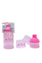 Milk Powder Container With Non-Spill 3 Compartments 0m+, Pink - 2