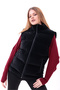 Women's Black Nova Fabric Inflatable Vest - 7