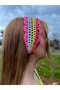 Şerit Örgü Bandana - 2