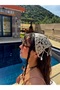 Hand Knitted Bandana with Conch Shell Detail - 3