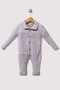 Knitted Winter Baby Romper, Baby Collar, Thick Knitted Unisex Buttoned Romper for Girls and Boys - 5
