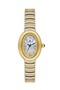 Dk.3.10056-3 Oval Dial Metal Band Metal Case 3 Atm Water Resistant Metal-Gold Color