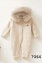 Fur-Trimmed Jumpsuit