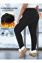 Women's Plus Size Plush Inside Seamless Thermal Recovery Leggings - 2