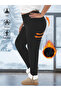 Women's Plus Size Plush Inside Seamless Thermal Recovery Leggings - 5