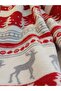 New Year Blanket Single Blanket Red-Grey-White 150*200cm New Year Blanket - 7