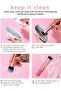 Mini Multitask Makeup Brush - For Blush, Bronzer & Powder, Pink - 7