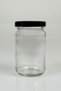4 Pieces 105 ml Spice Jar Food Confectionery Multi-Purpose Black Metal Lid 105 Cc Short Glass Jar - 6