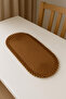غطاء طاولة قهوة أمريكي من القش المزخرف بنمط الجوت الطبيعي مقاس 30x80 - 3