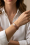 Handmade Women's Prayer Magnetic Copper Bracelet - 2