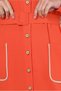 COLLAR DETAILED BELTED POCKET TUNIC 43907 - 5