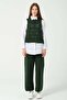 Hatun Atila Knitted Knitwear Double Set 5050 Emerald Green
