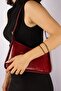 Elysara Eb0509 |   Crinkled Patent Leather Showy Portfolio Bag - 3