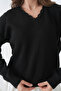 Women's Yak Adantel Detail Soft Textured Knit Sweater - 2