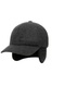 Smoked Cashmere Hat with Ears Winter Cashmere Men's Hat - 3