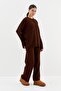 Knitwear Pants Sweater Set Brown - 2