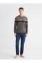 Özmarka New Season Crew Neck Striped Men's Knitwear Sweater - 2