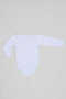 Long Sleeve 100% Cotton Snap-On Baby Bodysuit - Flexible Soft Bodysuit 0-36 Months - 2